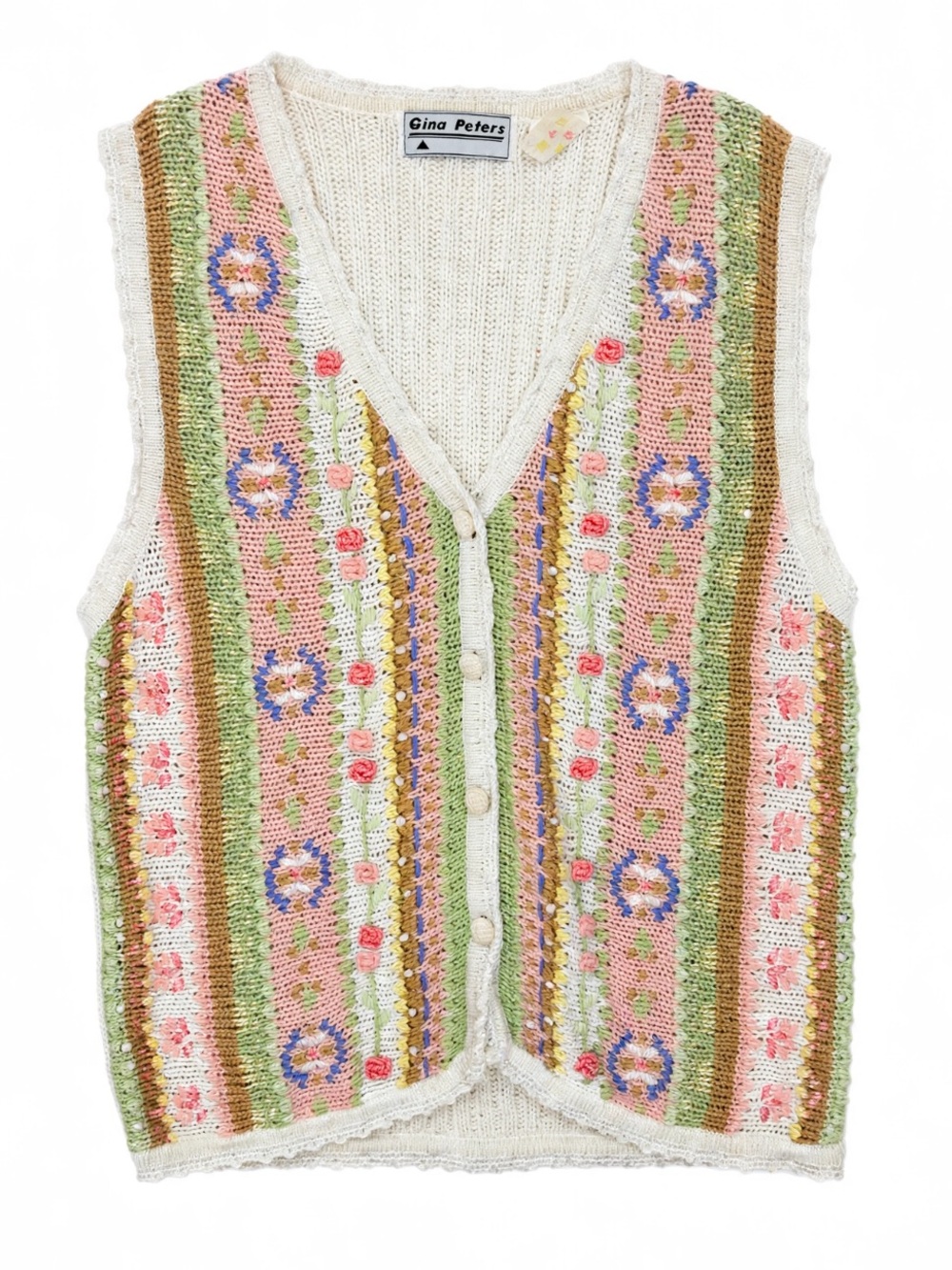 Gina Peters vintage vest